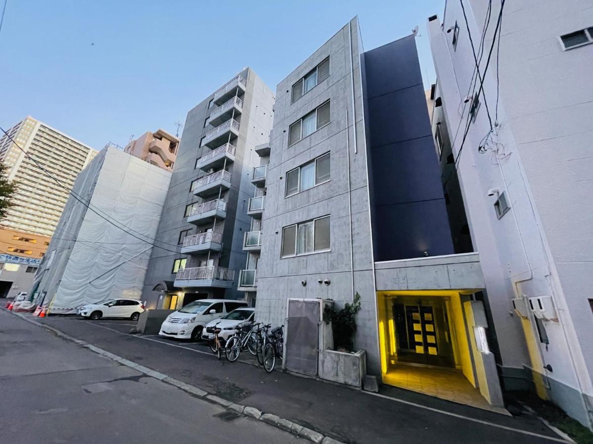 新規open デザインms 札幌都心ｴﾘｱ ｻｰﾋﾞｽｱﾊﾟｰﾄﾒﾝﾄsapporo札幌駅西 3-5 Zewnętrze zdjęcie